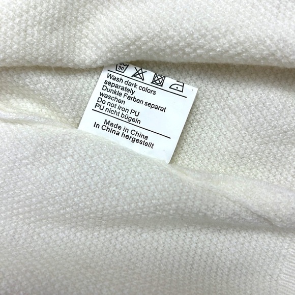 Kancy Kole ivory open front long sleeve super soft cardigan medium - Picture 6 of 12